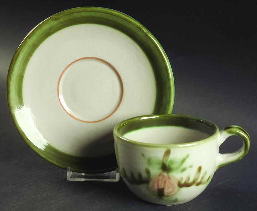 Harvest Flat Cup & Saucer Set by John B Taylor-1