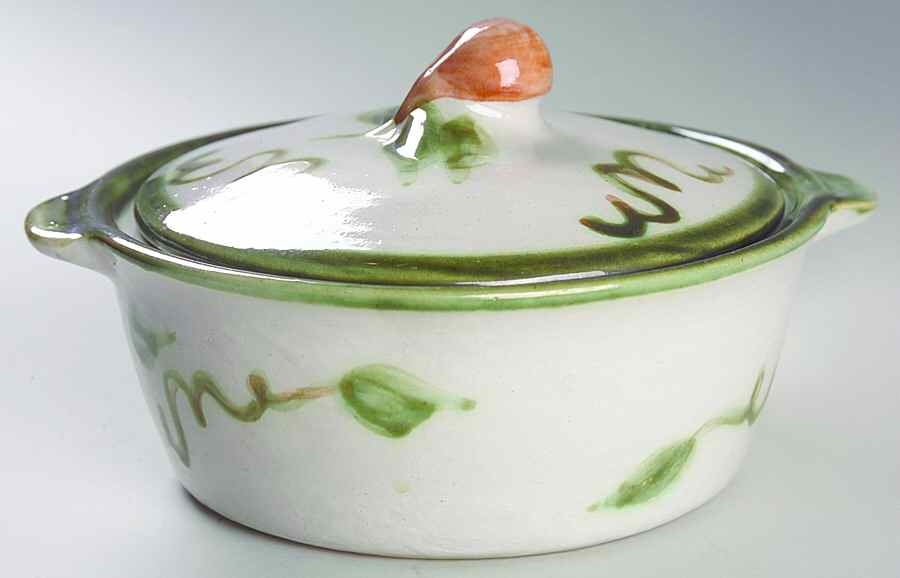 Harvest 1 Qt Round Covered Casserole by John B Taylor-1