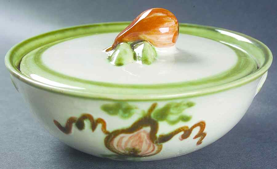 Harvest Covered Soup Bowl by John B Taylor-1