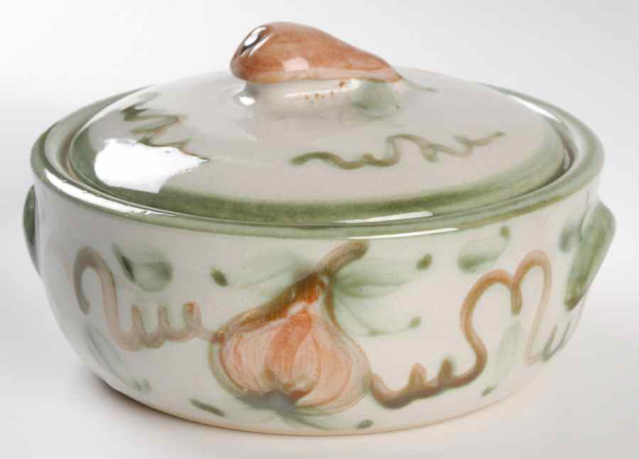 Harvest 1 Qt Round Covered Casserole by John B Taylor-1