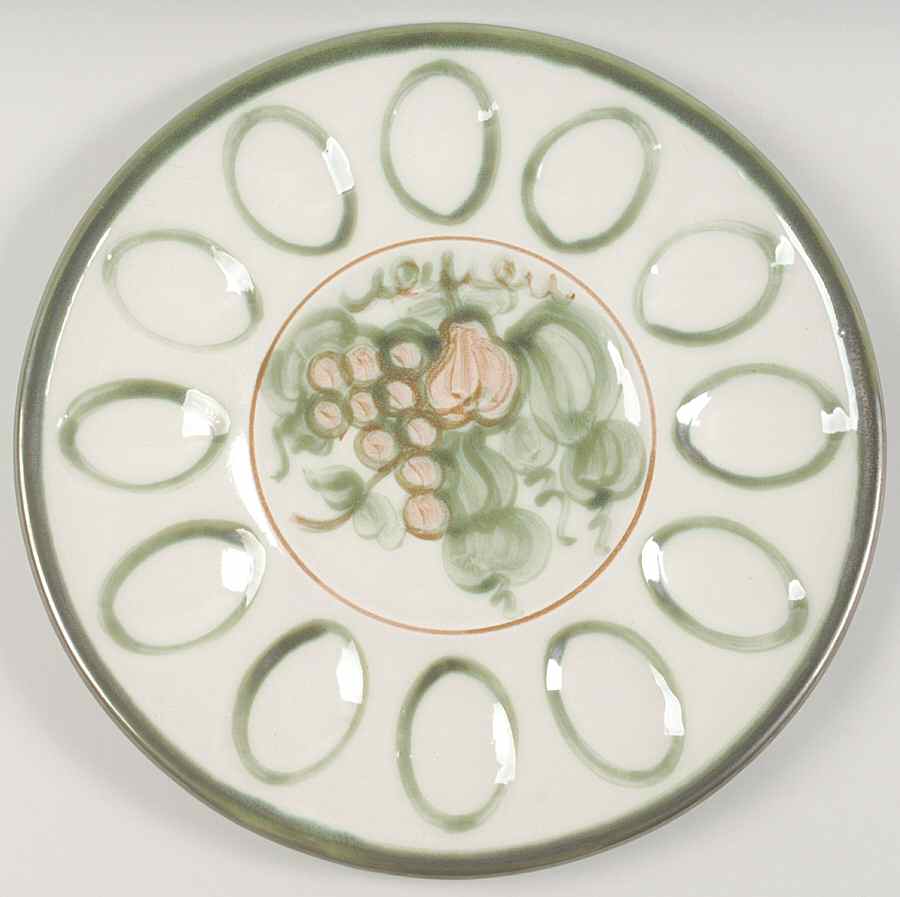 Harvest Deviled Egg Plate by John B Taylor-1
