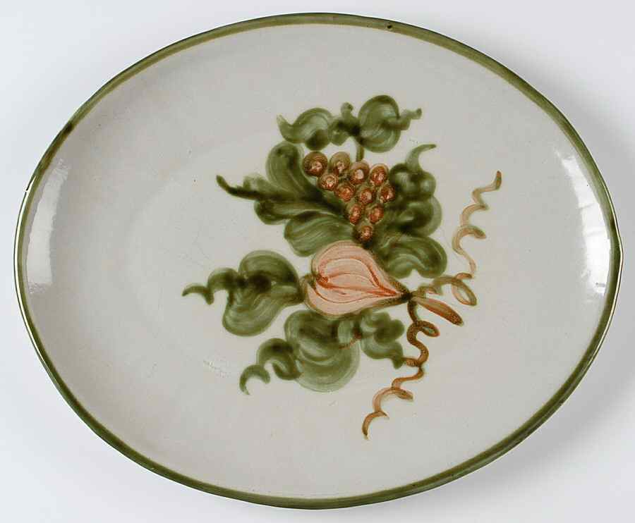 Harvest 15" Oval Serving Platter by John B Taylor-1