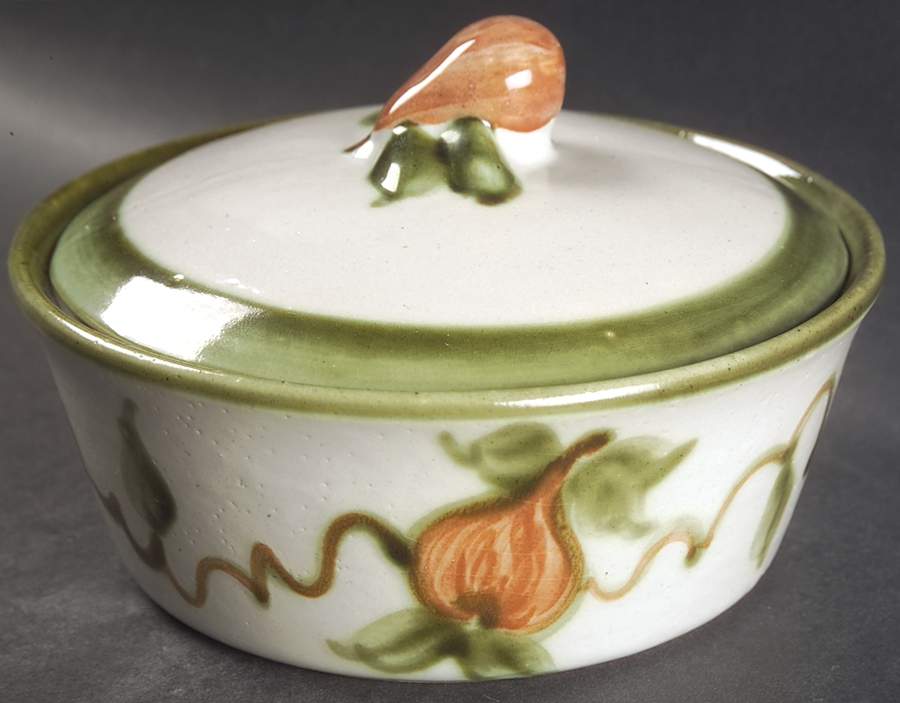 Harvest 1 Qt Round Covered Casserole by John B Taylor-1