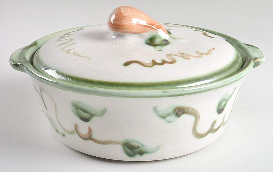 Harvest 2 Qt Round Covered Casserole by John B Taylor-1