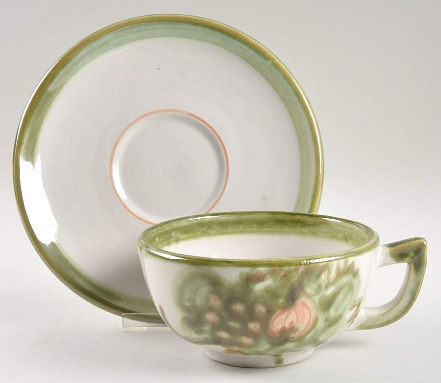 Harvest Jumbo Cup & Saucer Set by John B Taylor-1