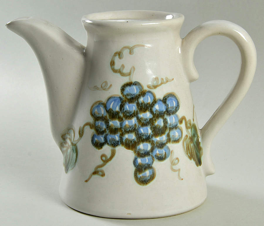 Vintage Blue Coffee Pot No Lid by John B Taylor-1