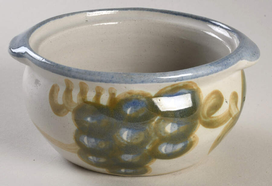 Vintage Blue Individual Casserole No Lid by John B Taylor-1