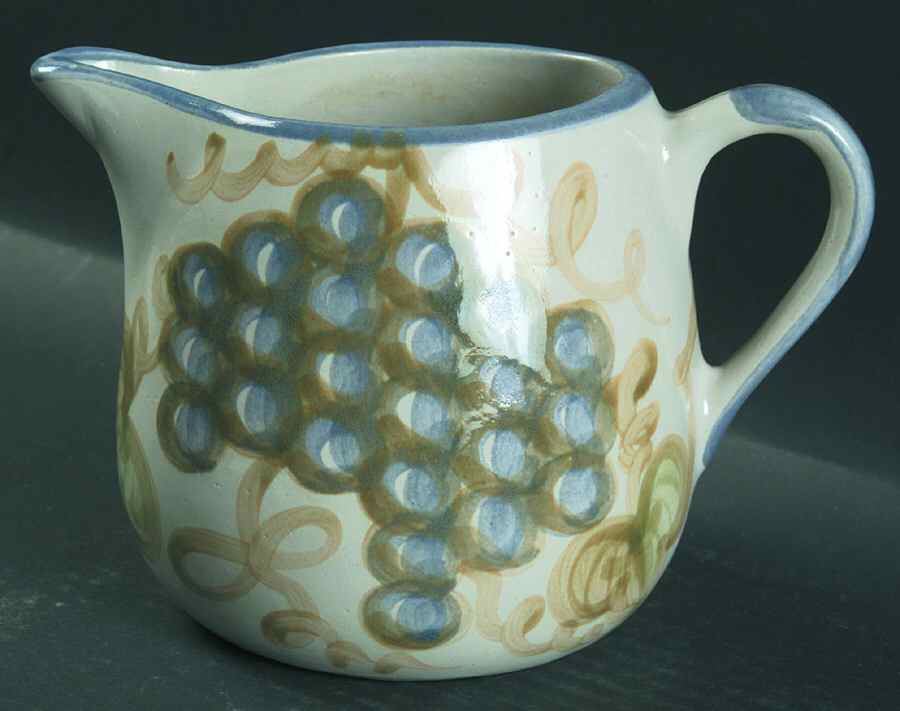 Vintage Blue 40 Oz Pitcher by John B Taylor-1