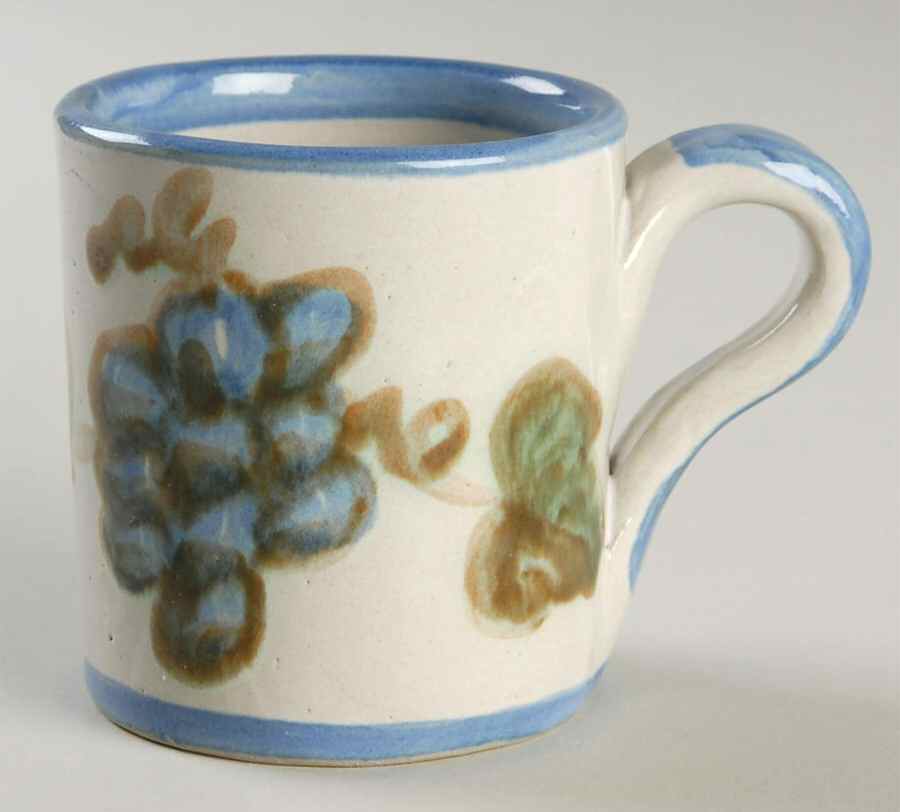 Vintage Blue Small Mug by John B Taylor-1