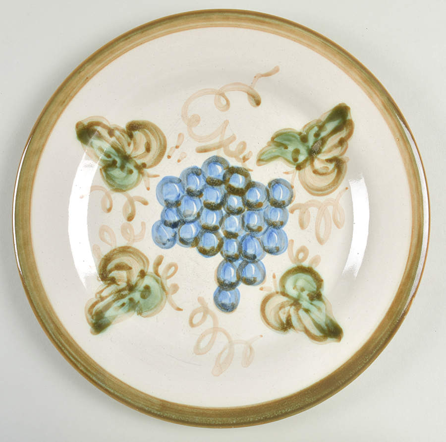 Vintage Olive Green Dinner Plate by John B Taylor-1