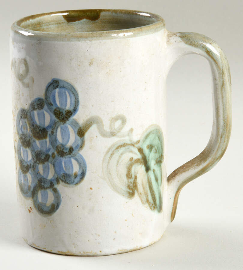 Vintage Olive Green Mug by John B Taylor-1