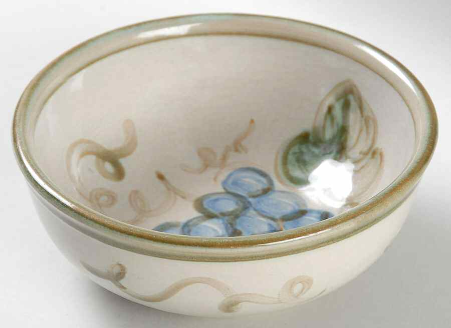 Vintage Olive Green Coupe Cereal Bowl by John B Taylor-1