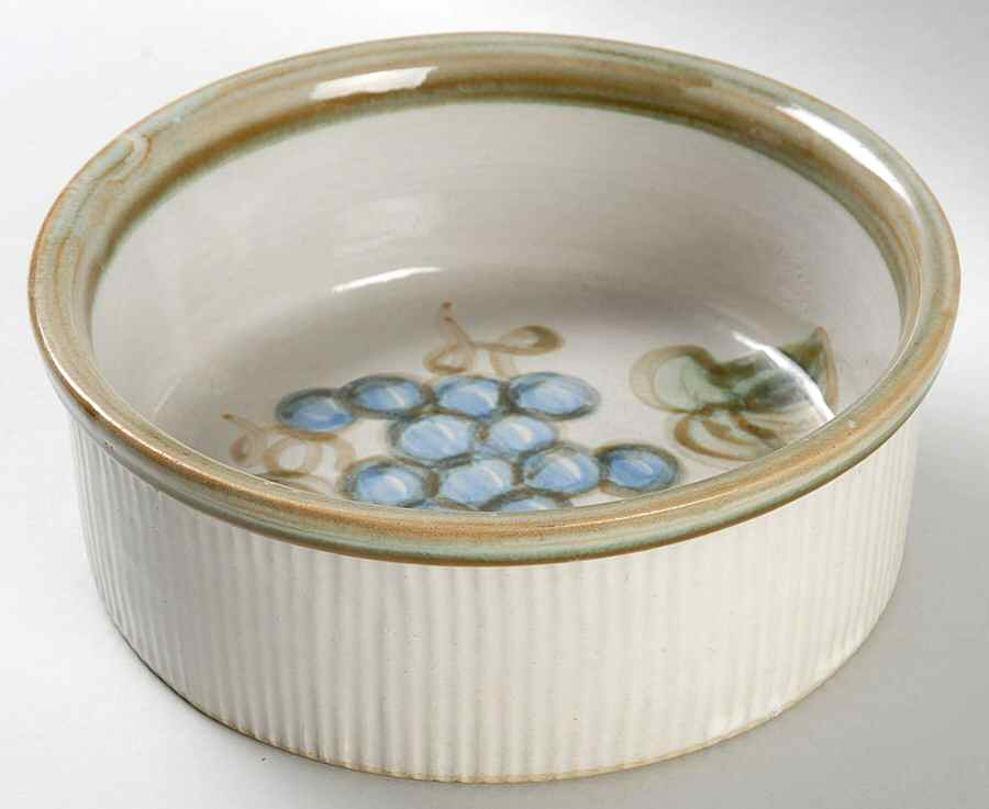 Vintage Olive Green 6" Souffle by John B Taylor-1