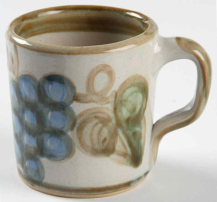 Vintage Olive Green Mug by John B Taylor-1