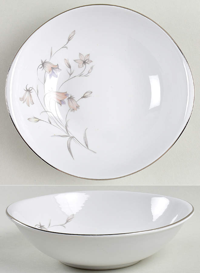 Bluebell Coupe Cereal Bowl by Three Castle-1