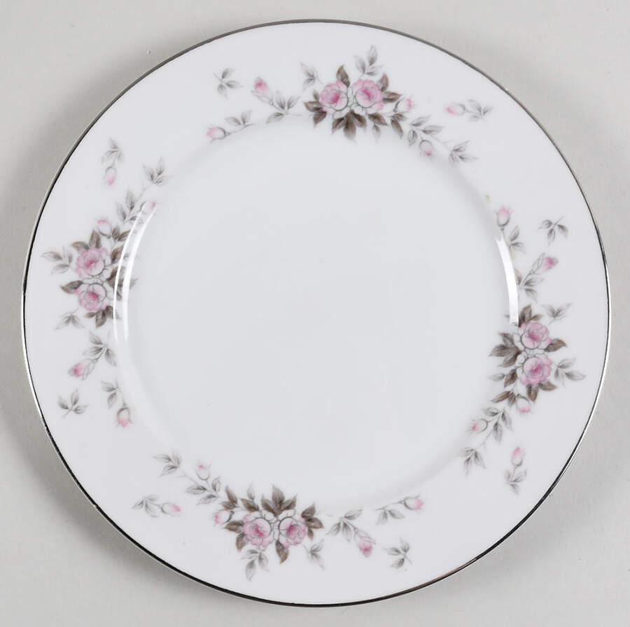 Corsage Salad Plate by Three Castle-1
