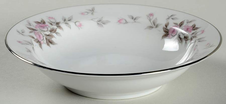 Corsage Rim Fruit/Dessert (Sauce) Bowl by Three Castle-1