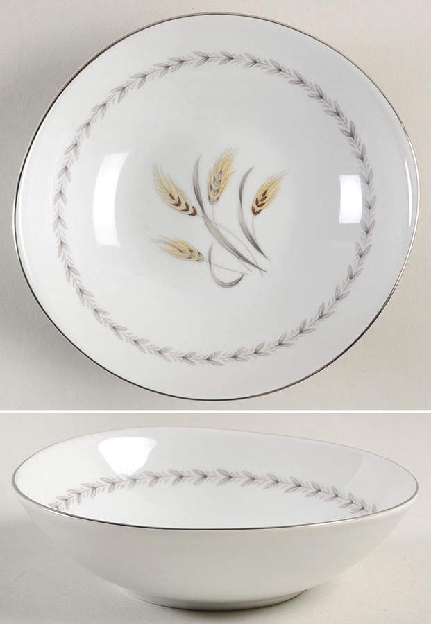 Oakleigh Coupe Cereal Bowl by Three Castle-1