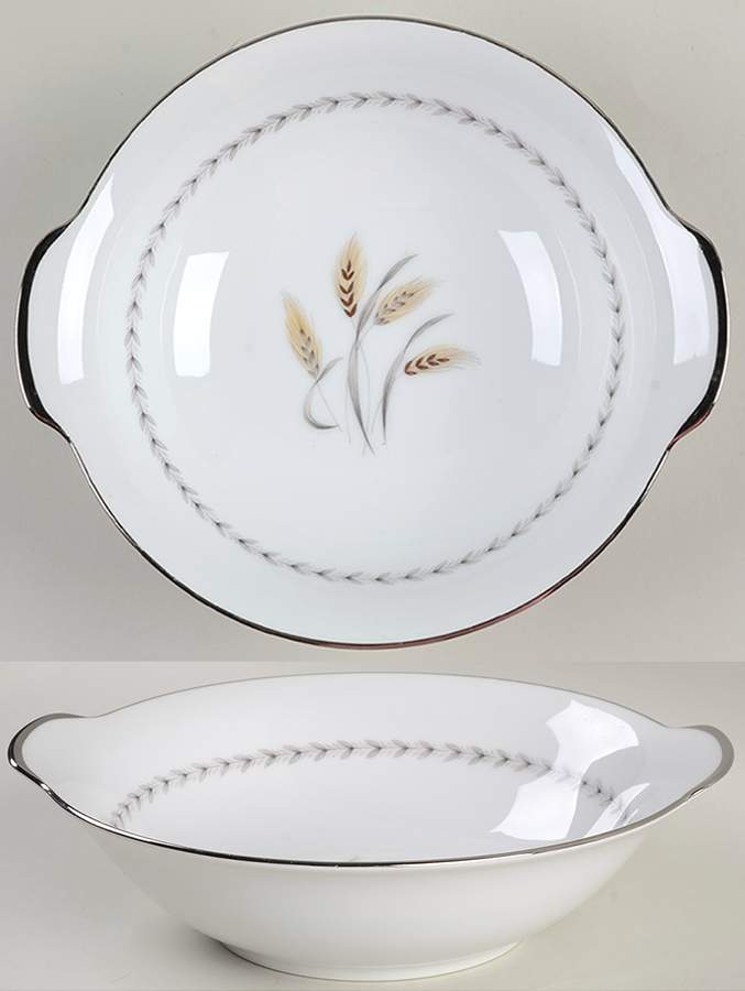 Oakleigh 9" Round Vegetable Bowl by Three Castle-1