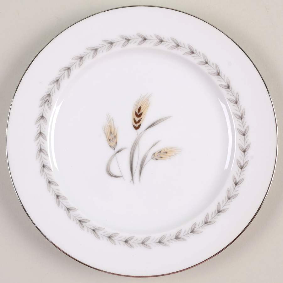 Oakleigh Bread & Butter Plate by Three Castle-1