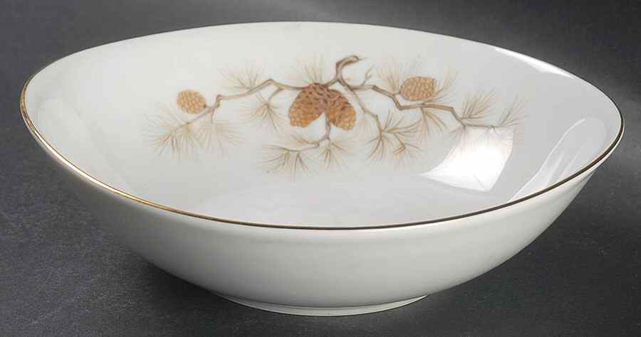 Pine Crest Lugged Cereal Bowl by Three Castle-1