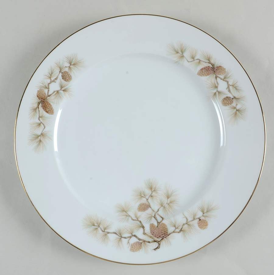 Pine Crest 12" Chop Plate (Round Platter) by Three Castle-1