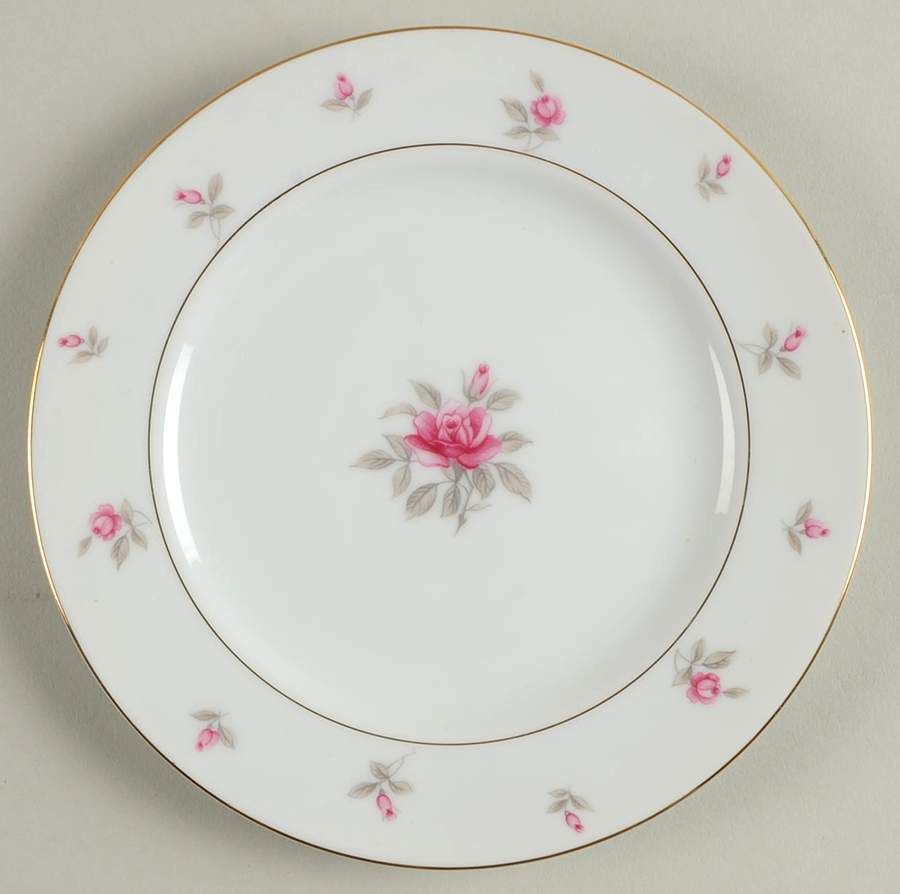 Rosemary Bread & Butter Plate by Three Castle-1