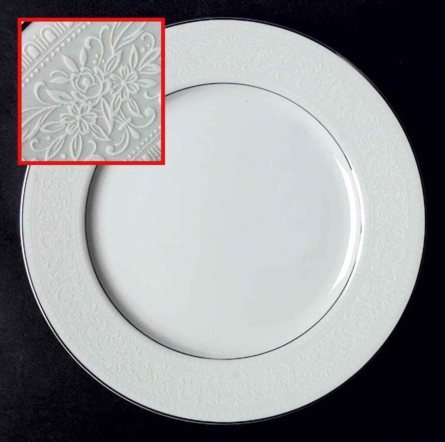 Belgium Lace Dinner Plate by Townecraft-1