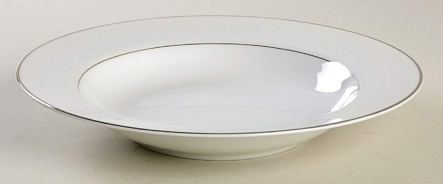 Belgium Lace Rim Soup Bowl by Townecraft-1