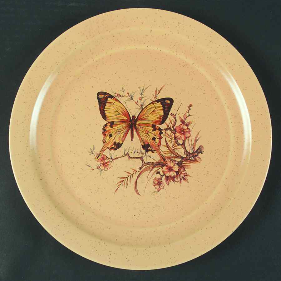 Butterfly Dinner Plate by Treasure Craft-1