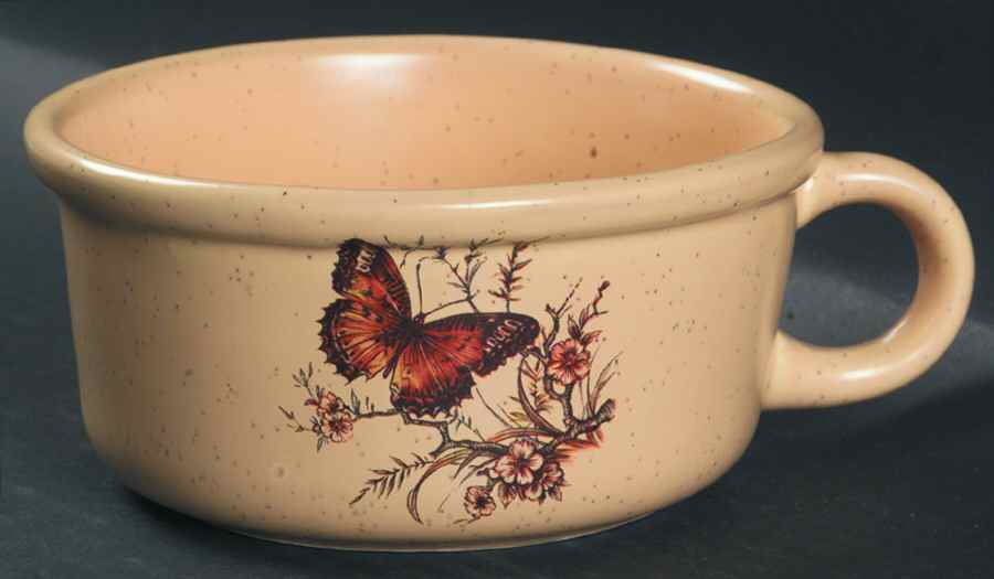 Butterfly Soup Mug by Treasure Craft-1