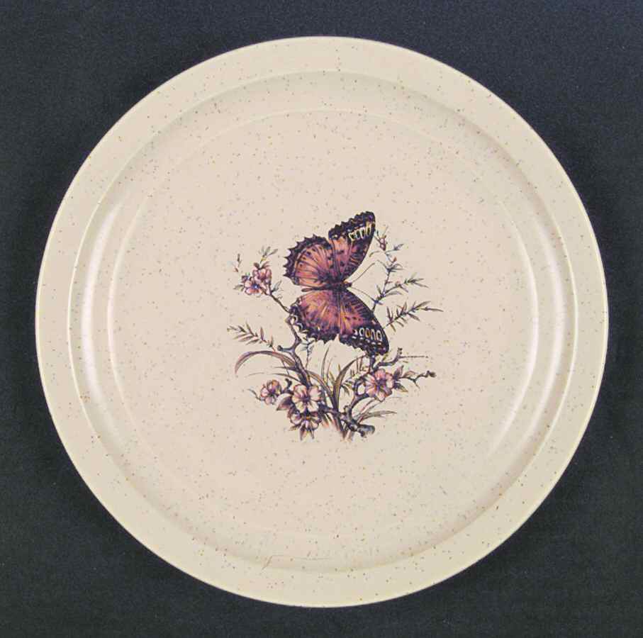 Butterfly Luncheon Plate by Treasure Craft-1