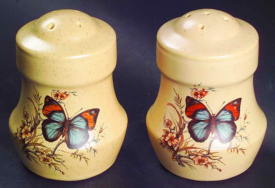 Butterfly Oversized Salt & Pepper Set by Treasure Craft-1