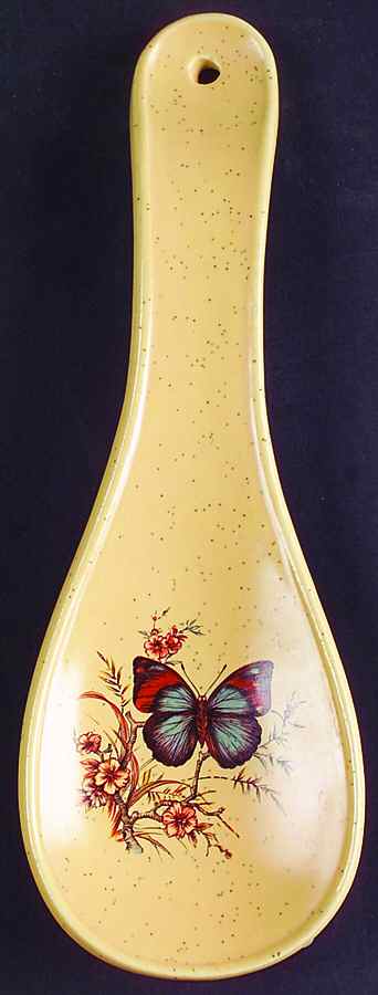 Butterfly Spoon Rest/Holder (Holds 1 Spoon) by Treasure Craft-1