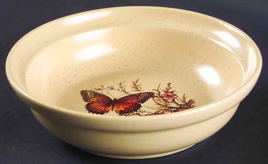Butterfly Coupe Soup Bowl by Treasure Craft-1