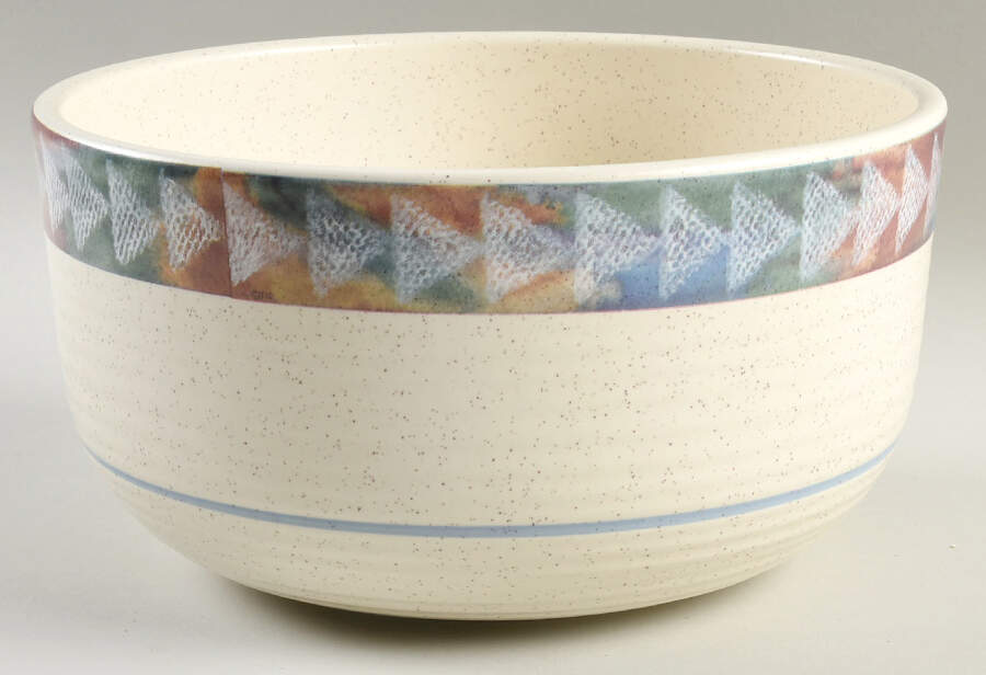 Horizon 9" Salad Serving Bowl by Treasure Craft-1