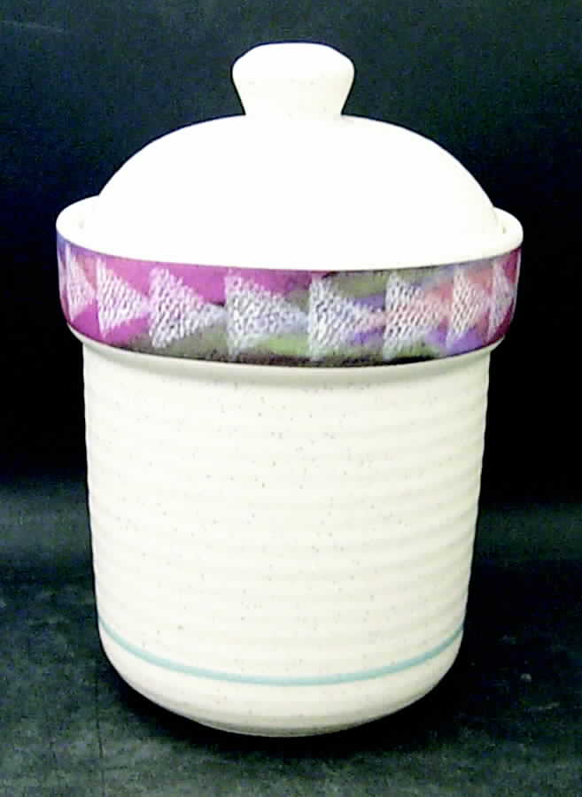 Horizon Small Canister & Lid by Treasure Craft-1