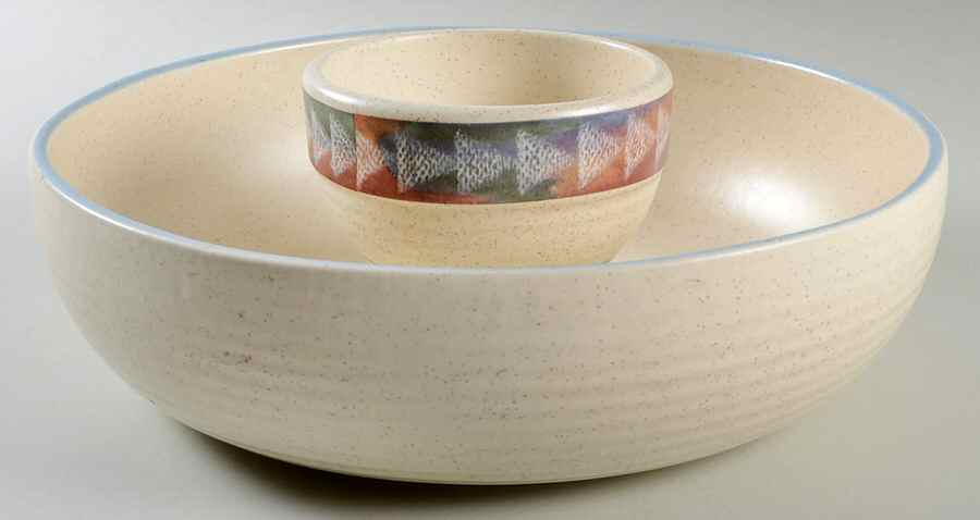 Horizon (2 Piece) Chip & Dip Set by Treasure Craft-1