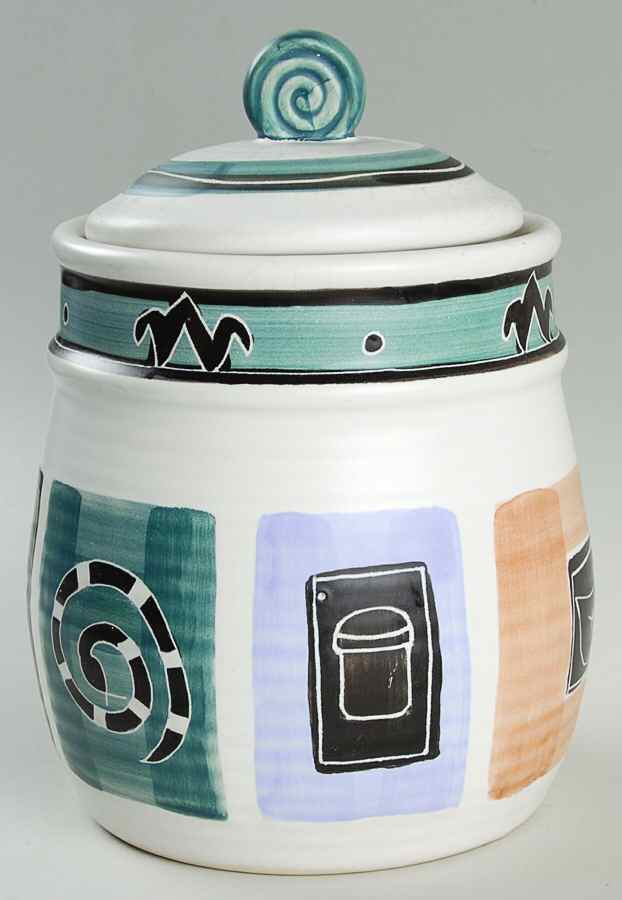 My Garden Large Canister & Lid by Treasure Craft-1