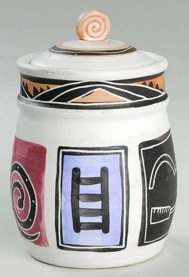 My Garden Small Canister & Lid by Treasure Craft-1