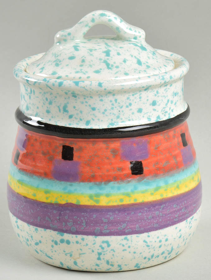 Paradise Sugar Bowl & Lid by Treasure Craft-1