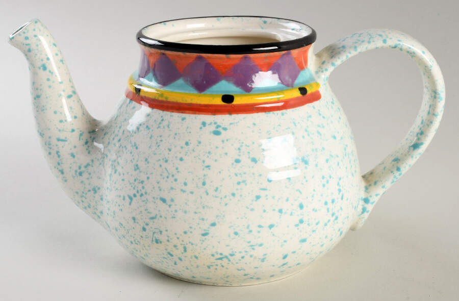Paradise Teapot No Lid by Treasure Craft-1
