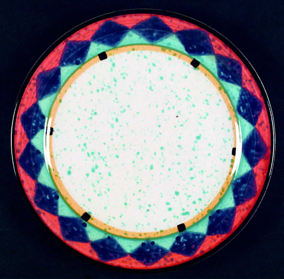 Paradise Salad Plate by Treasure Craft-1