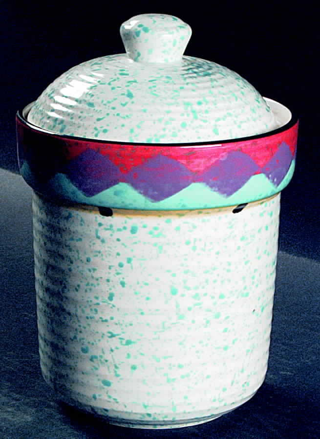 Paradise Medium Canister & Lid by Treasure Craft-1