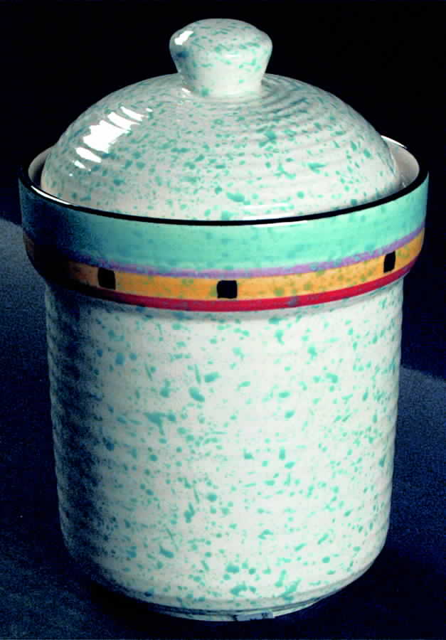 Paradise Medium Canister & Lid by Treasure Craft-1