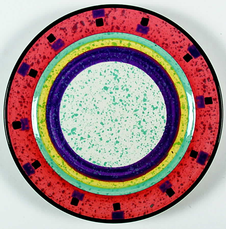 Paradise Salad Plate by Treasure Craft-1