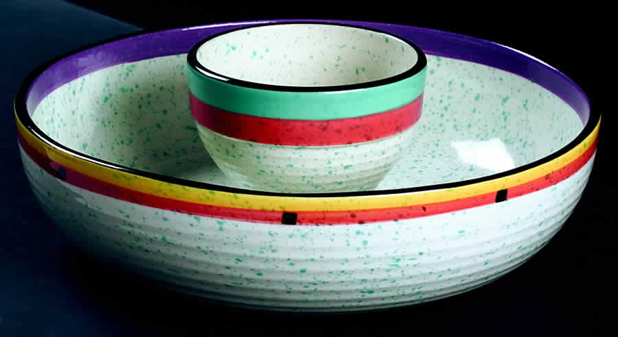 Paradise (2 Piece) Chip & Dip Set by Treasure Craft-1