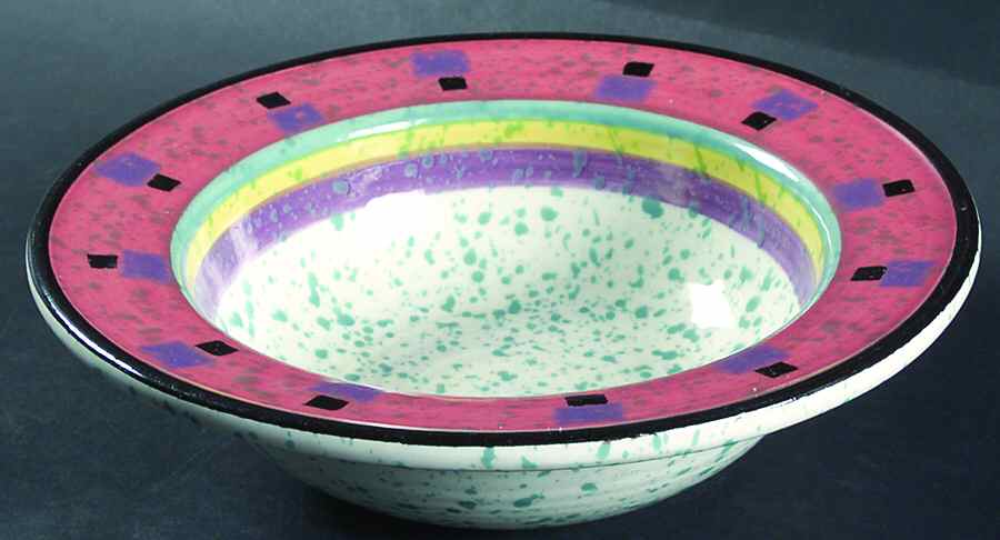Paradise Rim Soup Bowl by Treasure Craft-1