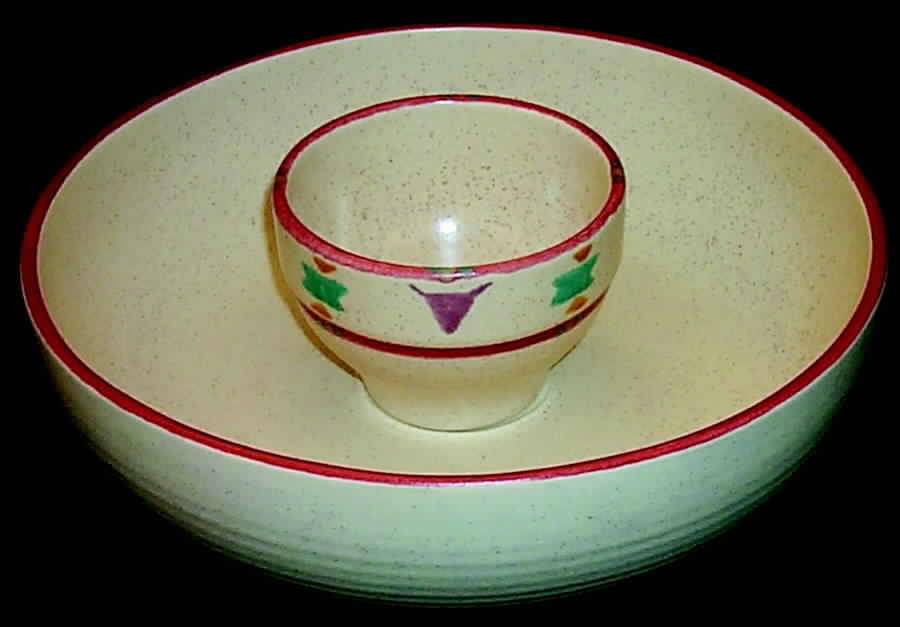 Saratoga (2 Piece) Chip & Dip Set by Treasure Craft-1