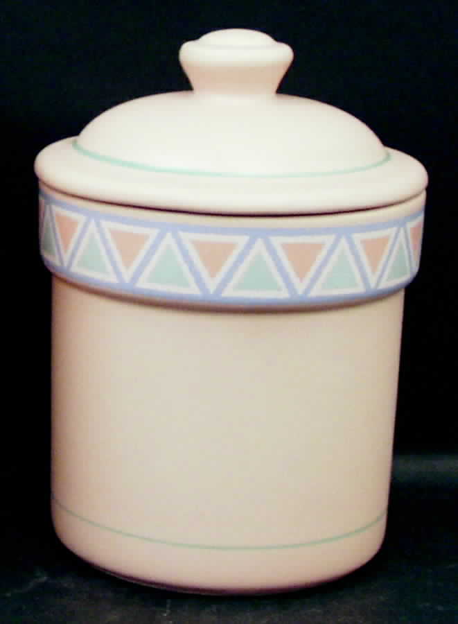 Southwest Small Canister & Lid by Treasure Craft-1